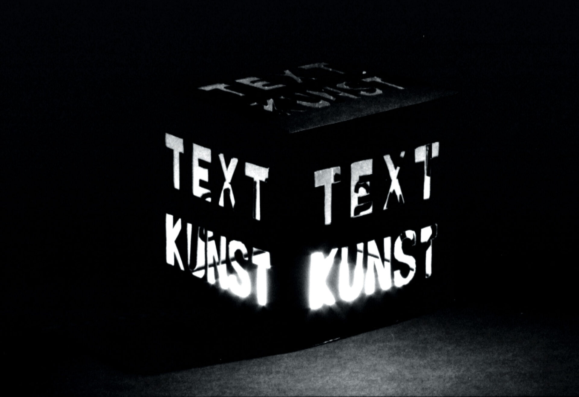 text and kunst